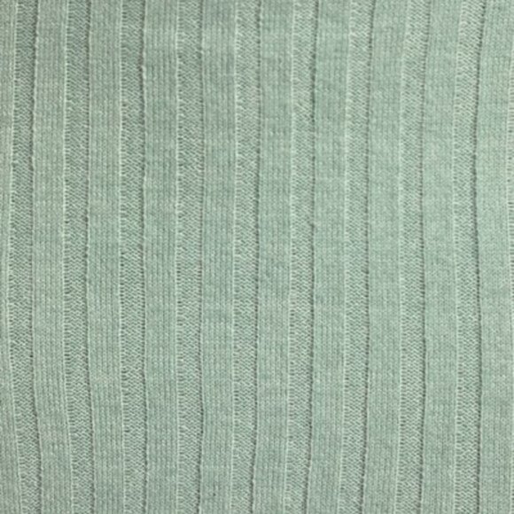 Lulu's Chic Conversation Sage Green Ribbed Skirt Small - Picture 3 of 9